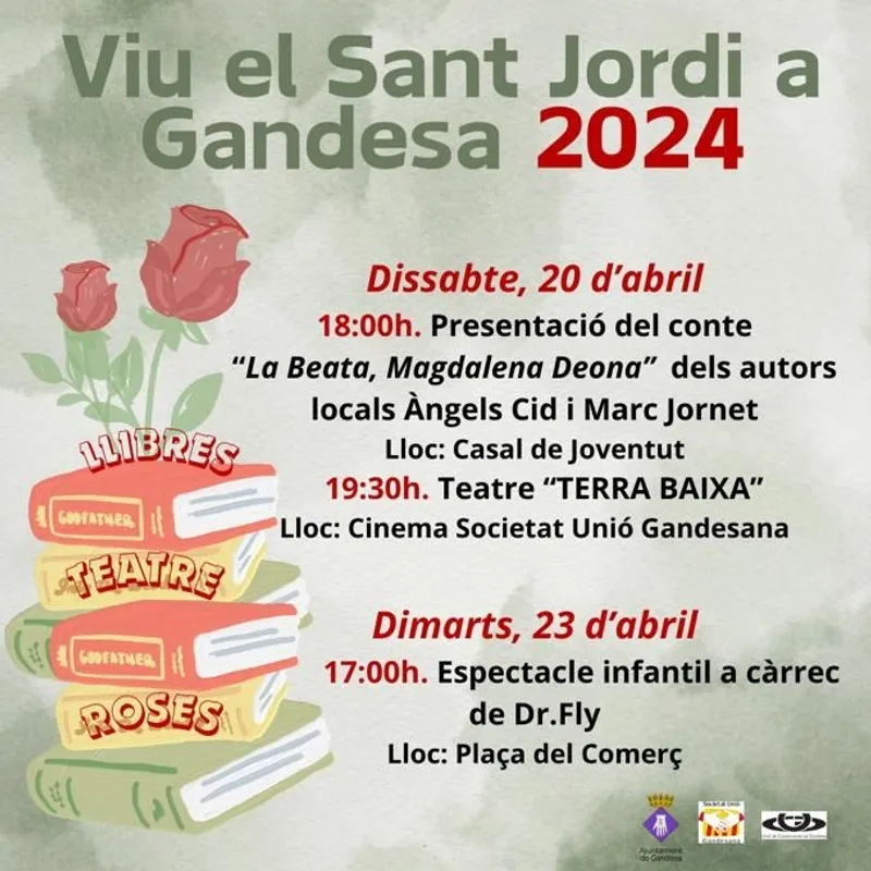 Cartell: Sant Jordi 2024 - Espectacle infantil a càrrec de Dr. Fly