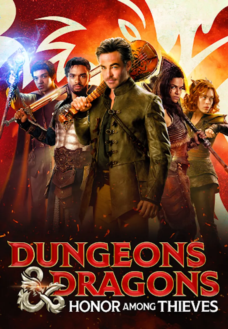 Cartell: Activa't 2024 - Cinema a la fresca: DUNGEONS & DRAGONS: Honor entre ladrones
