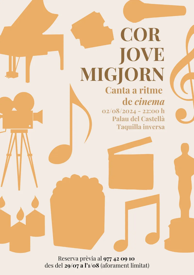 Cartell: Activa't 2024 - COR JOVE MIGJORN