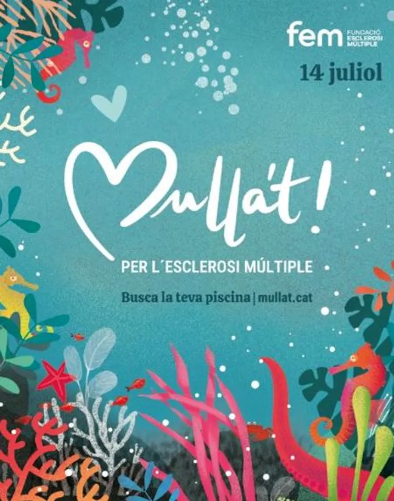 Cartell: Activa't 2024 - MULLA'T PER L'ESCLEROSI MÚLTIPLE