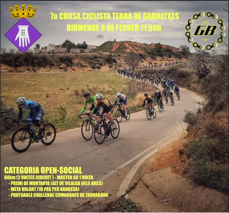 Cartell: 7a CURSA TERRA DE GARNATXES