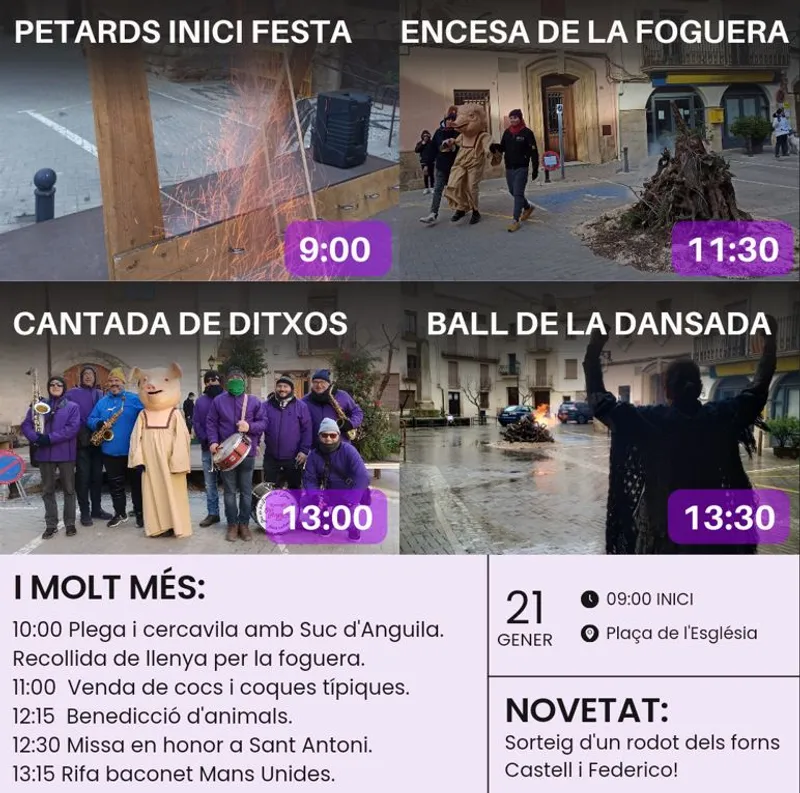 Cartell: Sant Antoni 2024 - Diumenge 21