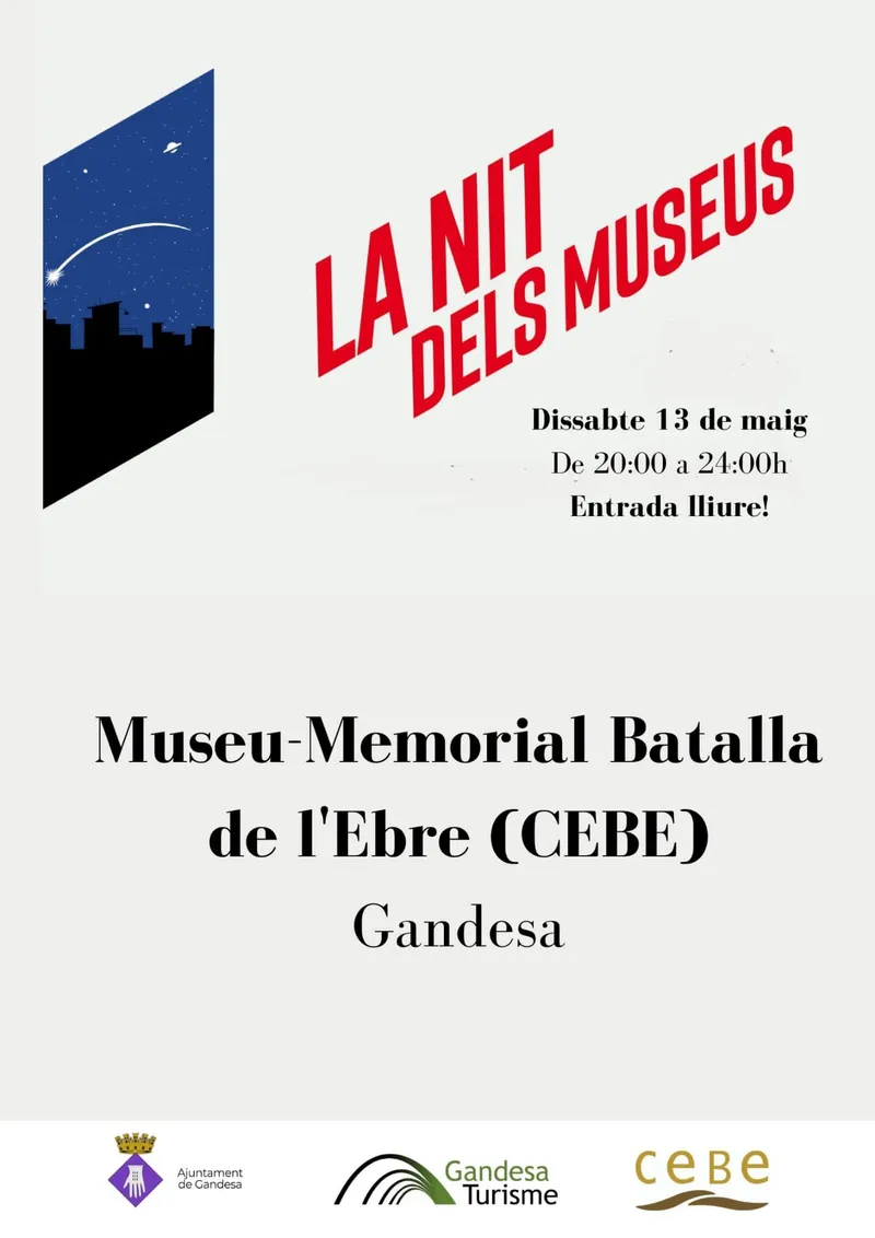 Cartell: LA NIT DELS MUSEUS