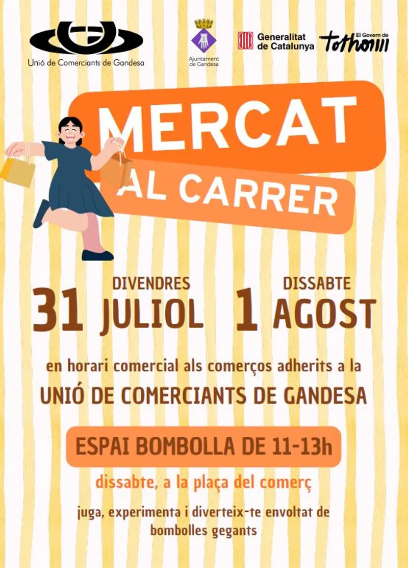 Cartell: ACTIVA'T 2026 - MERCAT AL CARRER