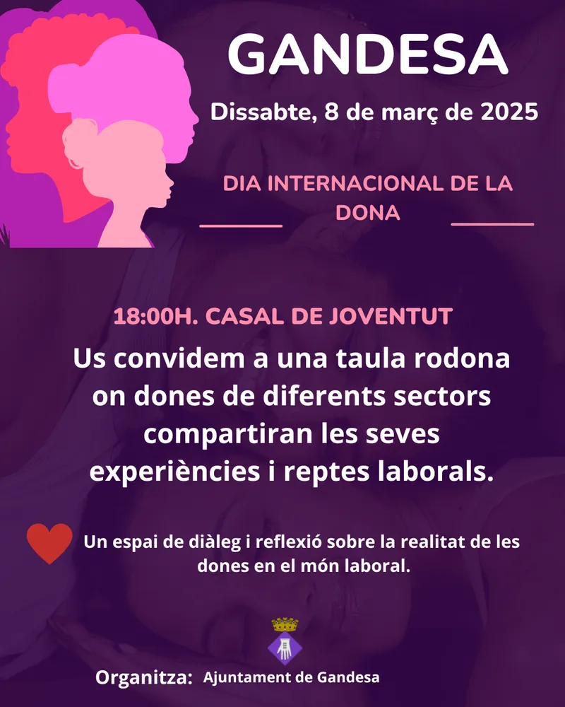 Cartell: Dia Internacional de la Dona