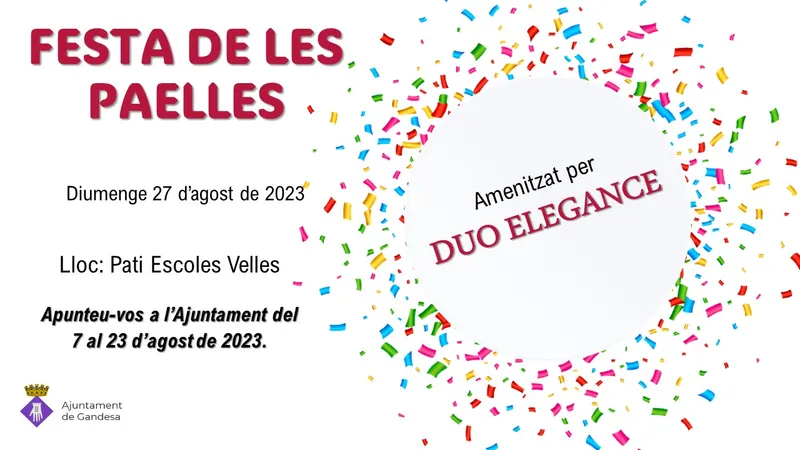 Imatge: Activa't 2023 - FESTA DE LES PAELLES