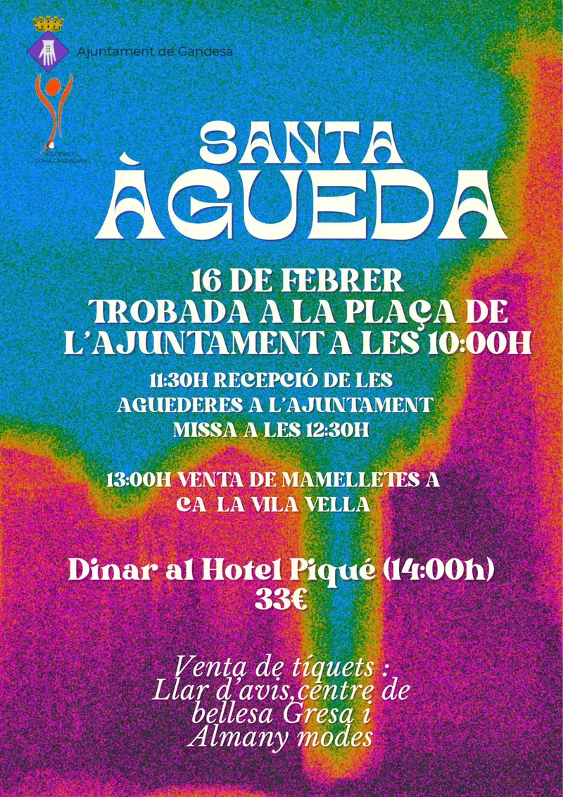 Cartell: Santa Àgueda 2025