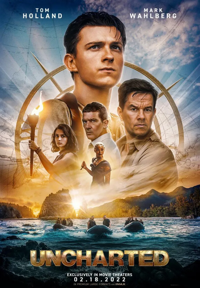 Cartell: Activa't 2023 - CINEMA A LA FRESCA: UNCHARTED