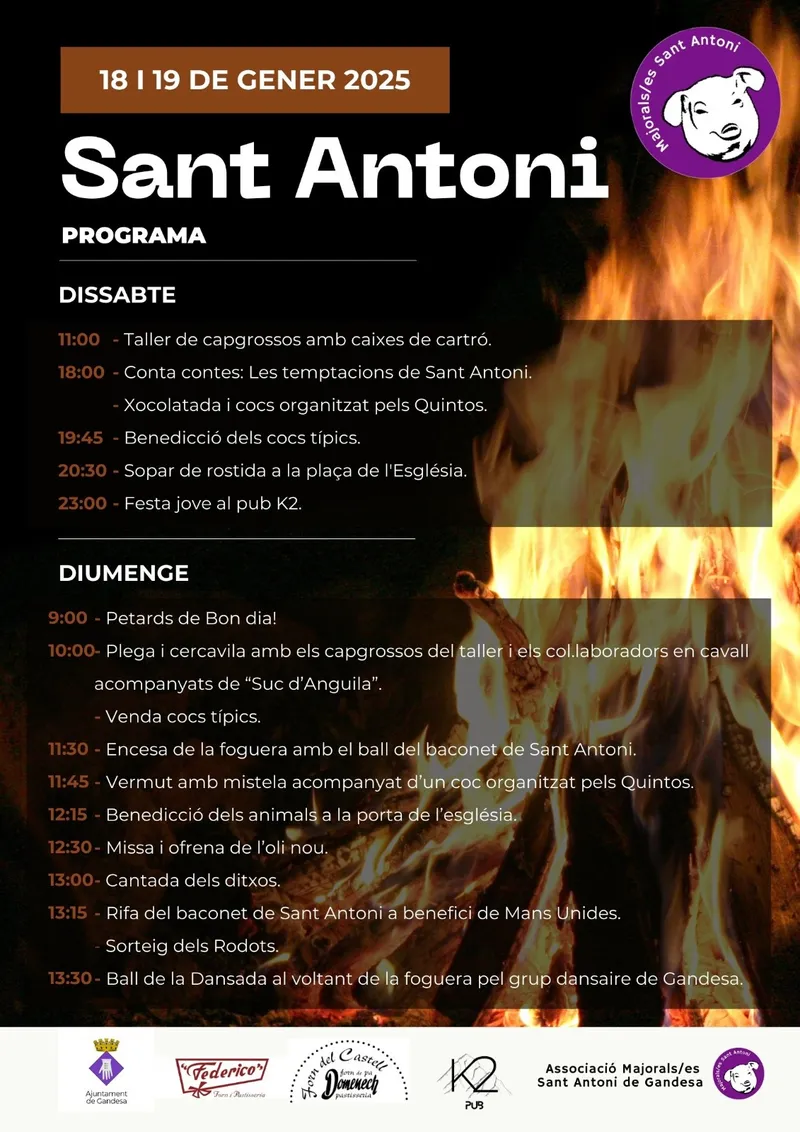 Cartell: Sant Antoni 2025