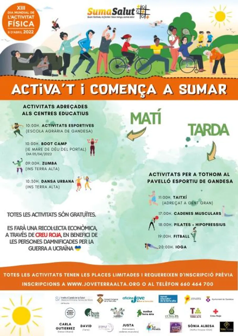 Cartell: XIII Dia Mundial de l'activitat física