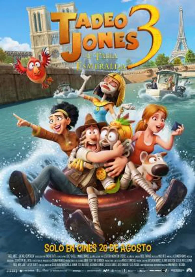 Cartell: Activa't 2023 - CINEMA A LA FRESCA: TADEO JONES 3