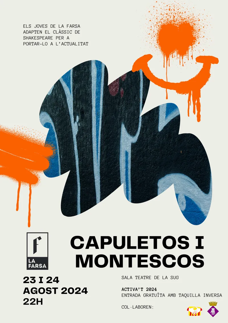 Cartell: Activa't 2024 - NIT DE TEATRE "CAPULETOS Y MONTESCOS"