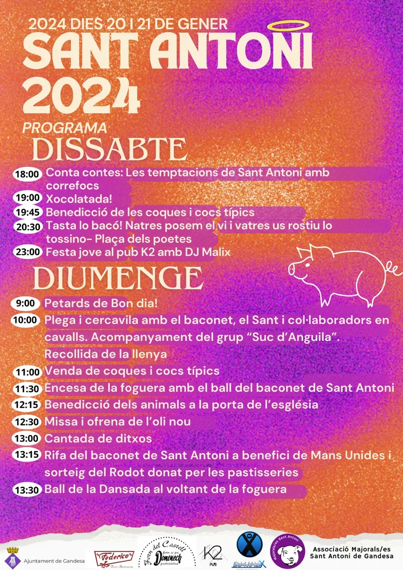 Cartell: Sant Antoni 2024
