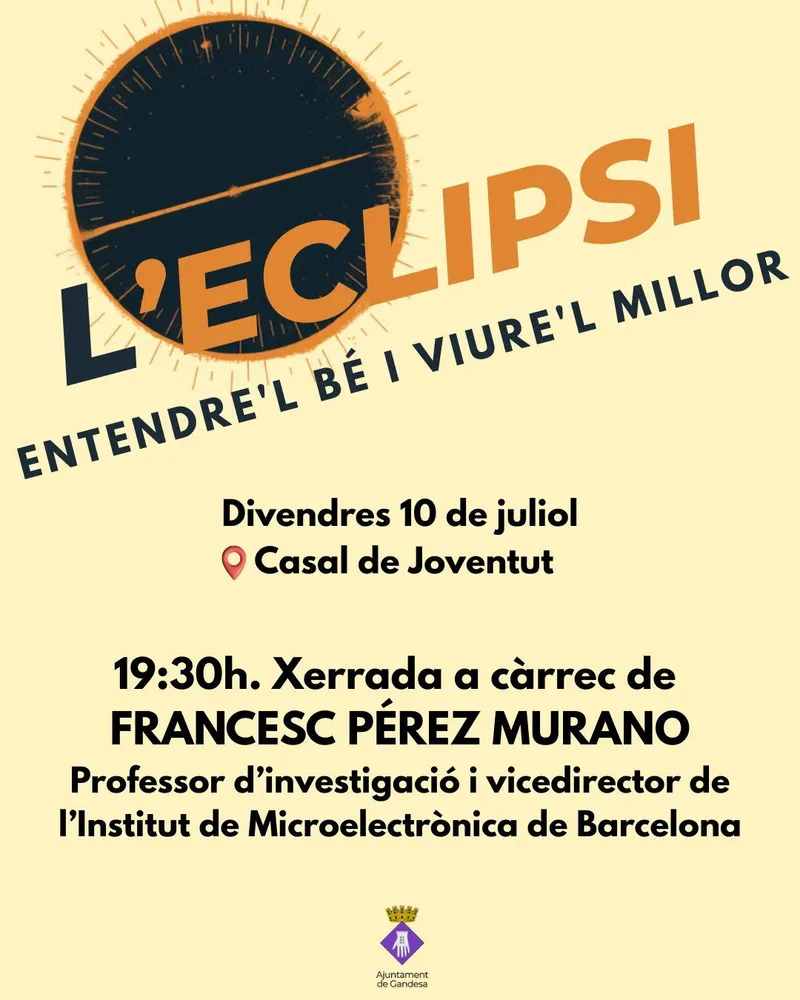 Cartell: L'ECLIPSI "ENTENDRE'L BÉ I VIURE'L MILLOR" - ACTIVA'T 2026