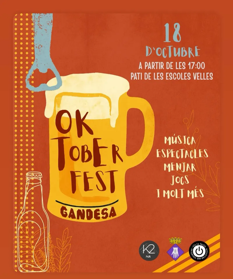 Cartell: OKTOBERFEST a Gandesa